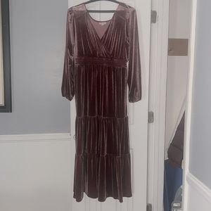 Velour Dress